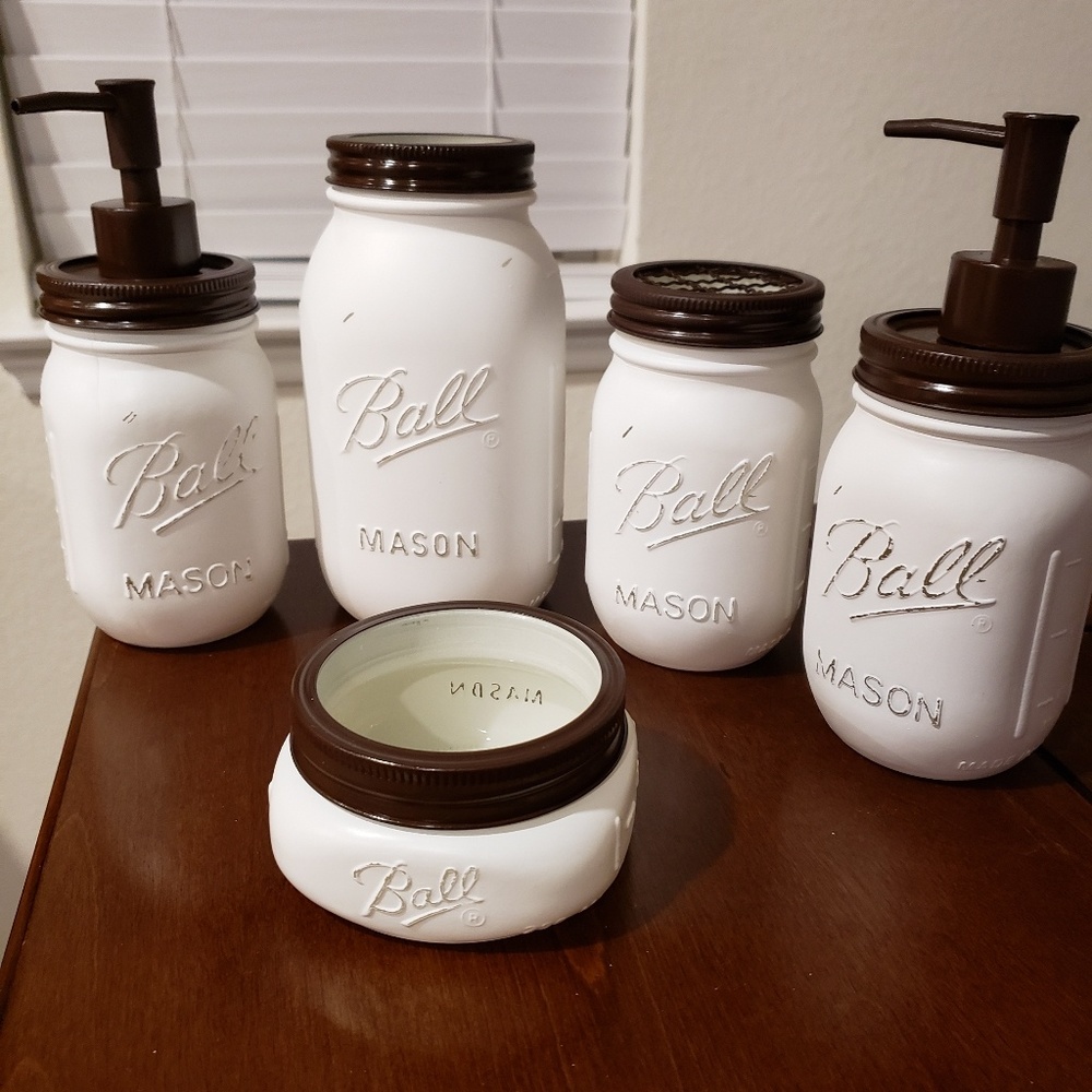 New Bathroom Mason jar decor bundle